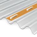 Corrapol Stormroof Clear Corrugated Sheets - High Profile - 2.5m Long