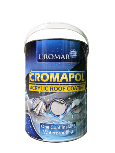 Cromapol Acrylic Waterproof Roof Coating - 20Ltr Grey