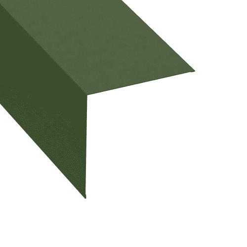 Juniper Green Plastic Coated Steel External Corner or Verge Flashing