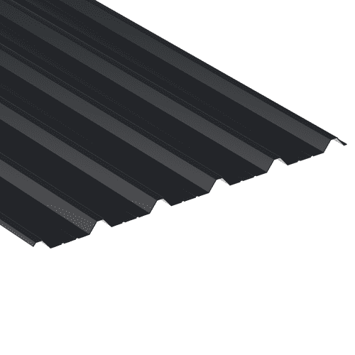 Steel Box Profile Polyester Painted Anthracite Sheets 1000/32 Profile - 3.050m (10ft.)