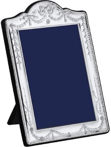 Carrs Sterling Silver Traditional 7x5" Photo Frame BA33