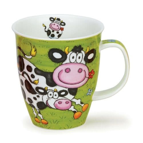 Dunoon Nevis Barmy Farmy Mug : Cow
