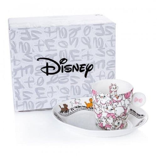 English Ladies Disney Aristocats Espresso Cup & Saucer Set