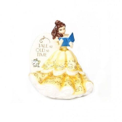 English Ladies Disney Beauty & the Beast Princess Belle Flatback Figurine