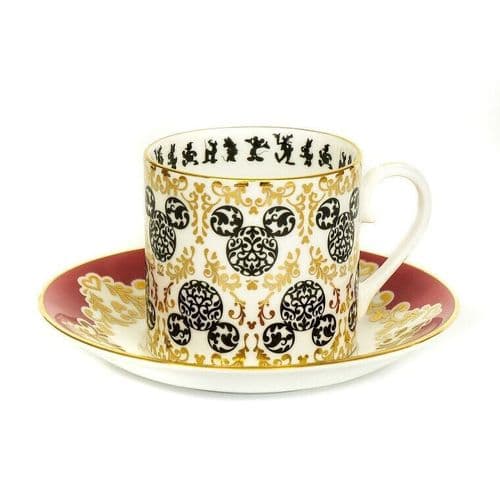 English Ladies Disney Modern Mickey Mouse Cup & Saucer