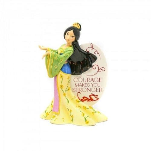 English Ladies Disney Princess Mulan Flatback Figurine