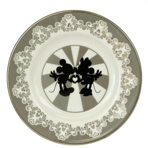 English Ladies Disney Vintage Mickey & Minnie Mouse Plate