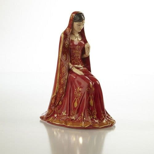 English Ladies Eternal Love  Wedding  Bride Figurine