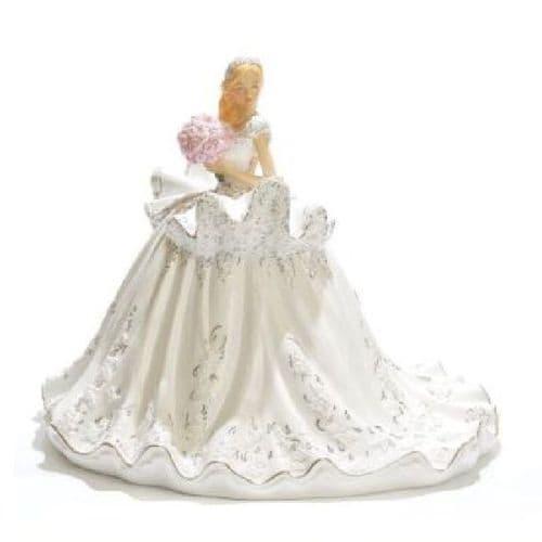 English Ladies Thelma Madine Gypsy Elegance Bride Figurine : Blonde