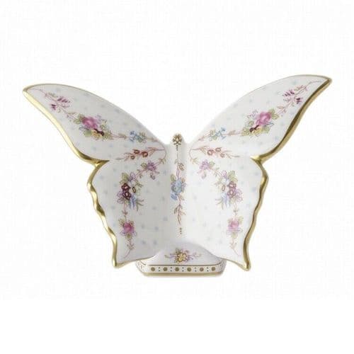 Royal Crown Derby 1st Quality Antoinette Butterfly Paperweight