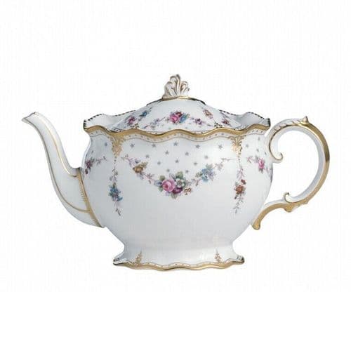 Royal Crown Derby 1st Quality Antoinette Small Teapot