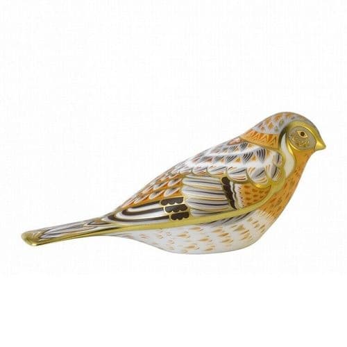 Royal Crown Derby 1st Quality Brambling Paperweight