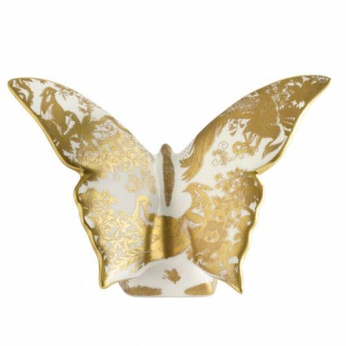 Royal Crown Derby 1st Quality Gold Aves Butterfly Paperweight
