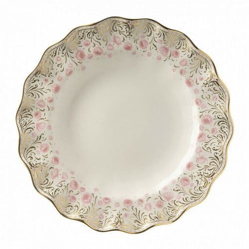 Royal Crown Derby 1st Quality Pink Peony 10" Dinner Plate