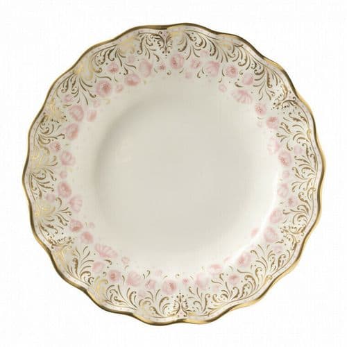 Royal Crown Derby 1st Quality Pink Peony 8" Salad Side Plate