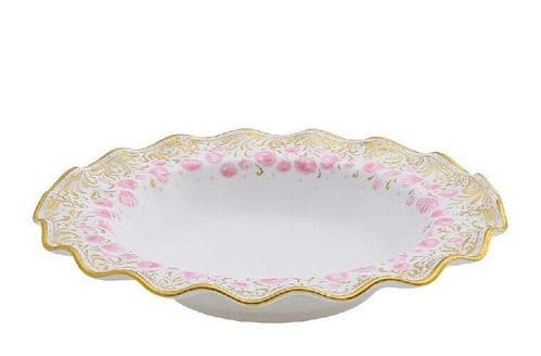 Royal Crown Derby 1st Quality Pink Peony 8" Soup Bowl
