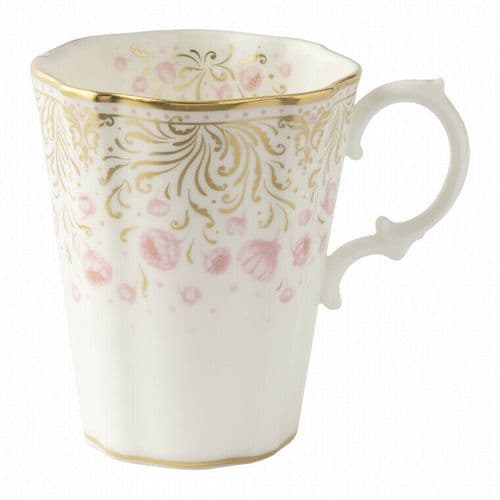 Royal Crown Derby 1st Quality Pink Peony Mug