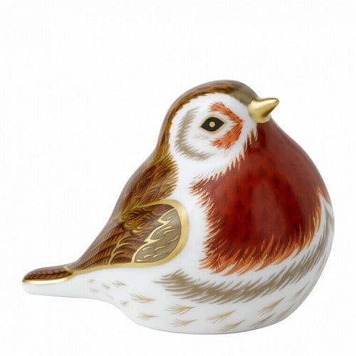 Royal Crown Derby 1st Quality Royal Robin Paperweight