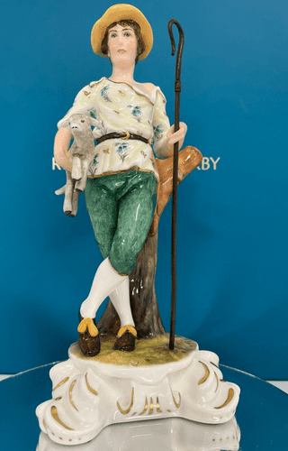 Royal Crown Derby 1st Quality Sculptural Figurine : Shepherd