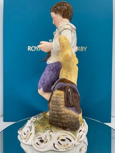 Royal Crown Derby 1st Quality Sculptural Figurine : Summer