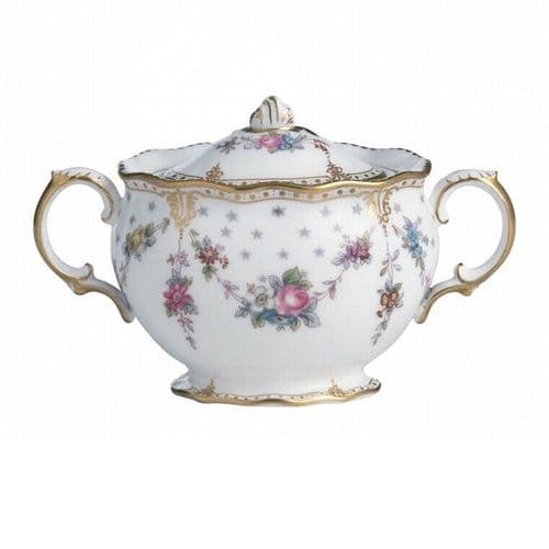 Royal Crown Derby 2nd Quality Antoinette Covered Sugar Bowl