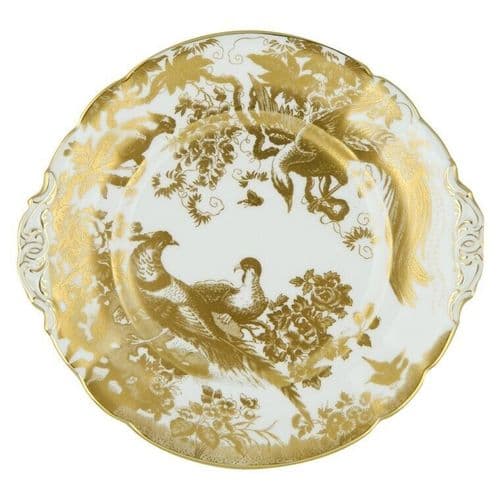 Royal Crown Derby 2nd Quality Gold Aves 10" Bread & Butter Plate