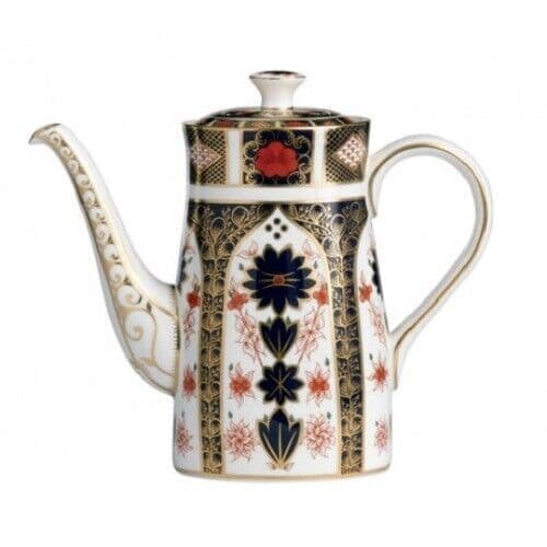 Royal Crown Derby 2nd Quality Old Imari 1128  Coffee Pot