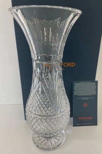 Waterford Crystal Heritage Verdant 14 Inch Vase