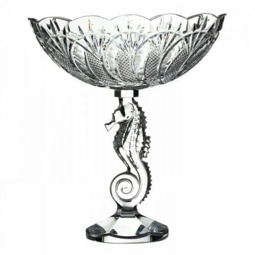 Waterford Crystal Single Seahorse Centrepiece Bowl