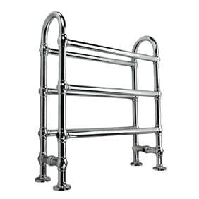 Freestanding Hooped Towel Radiator in Chrome <BR>SALE RRP£399 now £199
