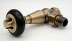 York Thermostatic Radiator Valves - Antique Brass