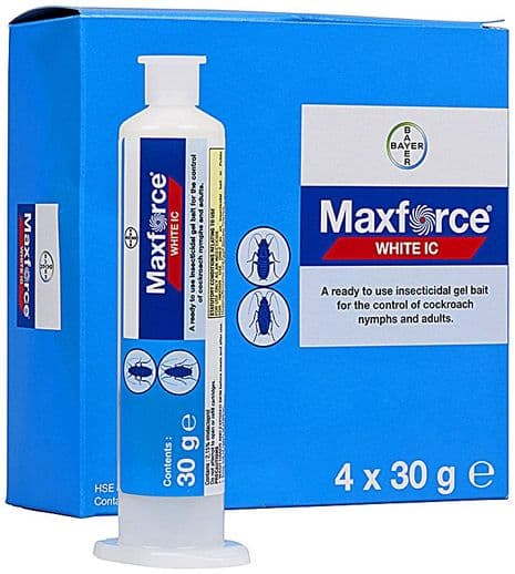 Maxforce® White IC Cockroach Killer Gel 4 x 30g