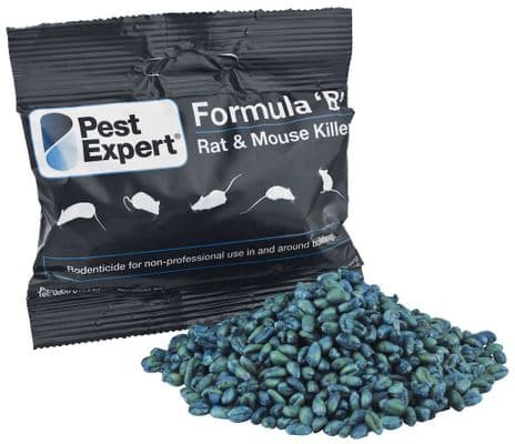 Pest Expert Formula B Mouse Killer Poison (3 x 60g - 180g)