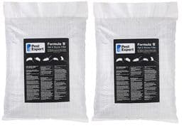 Pest Expert Formula B Rat Killer Poison 20kg (2 x 10kg) - Professional Use Only