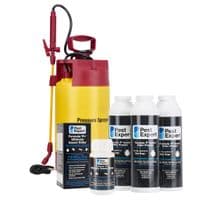 Pest Expert Ultimate Bed Bug Killer Spray (10L), 3 x Powders & Sprayer – Professional Strength