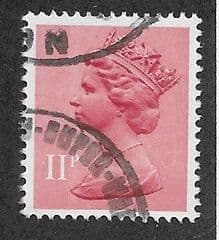 11P 'BROWN RED' (2b) FINE USED