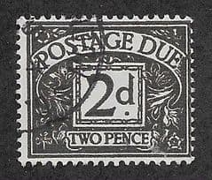 1914 2d 'POSTAGE DUE - AGATE' FINE USED