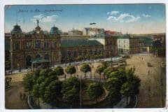 1920 MAINZ  RAIL STATION.BELGUIM COMMISION