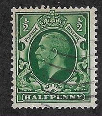 1934  0.5d 'GREEN' FINE USED