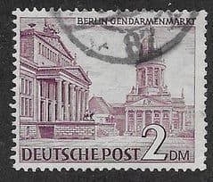 1949 2DM 'BERLIN GENDARMENMARKT' FINE USED *