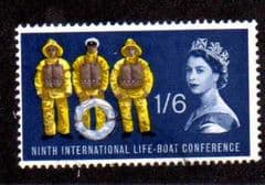 1963 1/6d 'LIFEBOAT CONFERENCE' (ORDINARY) FINE USED