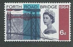 1964 U/M 6d 'FORTH ROAD BRIDGE' (ORDINARY)