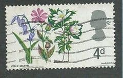 1967 4d 'WILD FLOWERS' (ORD)  FINE USED