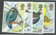 1980 U/M SET 'BRITISH BIRDS' (4v)