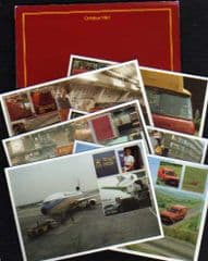 1981 'CARRYING THE ROYAL MAILS' POUCH ( 6 POSTCARDS)