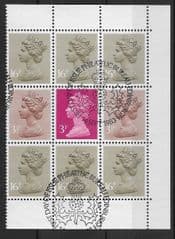 1983 'STORY OF THE ROYAL MAIL' (DX4) BOOKLET PANE FINE USED