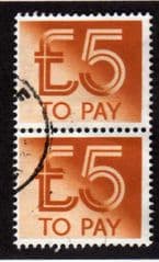 1992 PAIR OF   £5.00 TO PAYS FINE USED