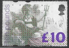 1993 £10.00 'BRITANNIA' FINE USED*