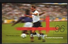 1996 (DX18) EUROPEAN FOOTBALL  PRESTIGE BOOKLET