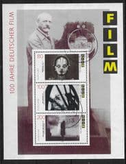 1997 '100TH ANN OF GERMAN FILM INDUSTRY' M/S FINE USED*
